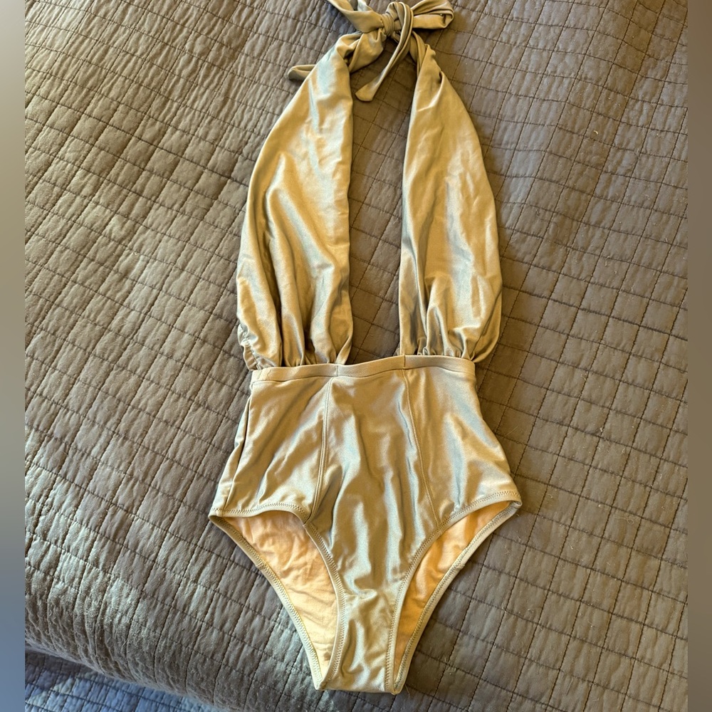 6 Shore Road Seafoam Green Bathingsuit XS